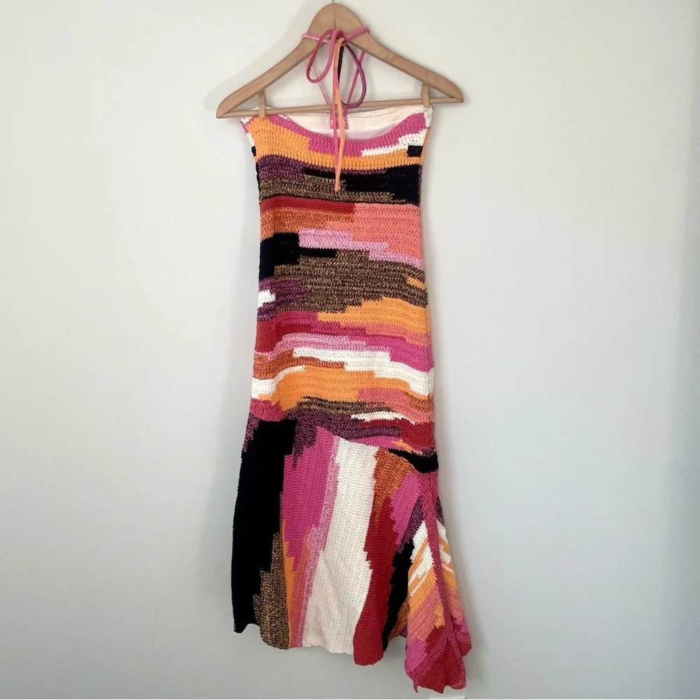 A.L.C. Women's Nova Crochet Midi-Dress NWT - Picture 5 of 8